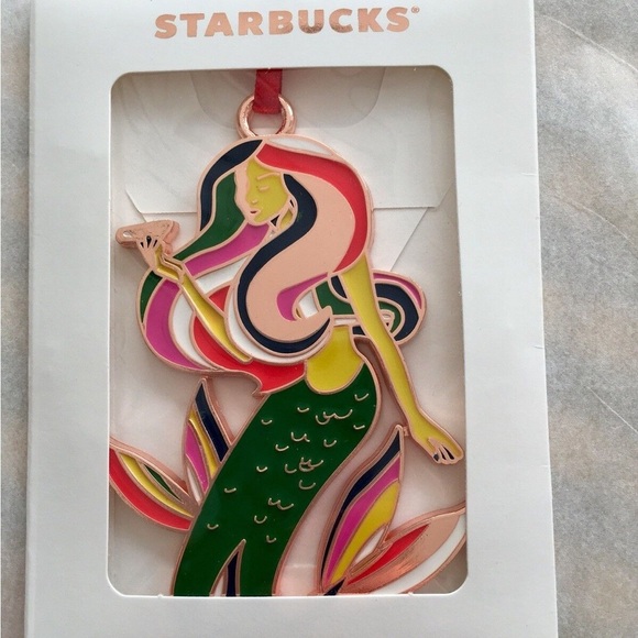 Starbucks Siren 2017 Enamel Ornament New in Package Decoration - Picture 2 of 2